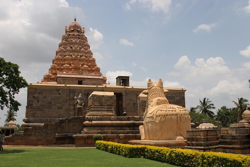 gangaikonda cholapuram temple front view